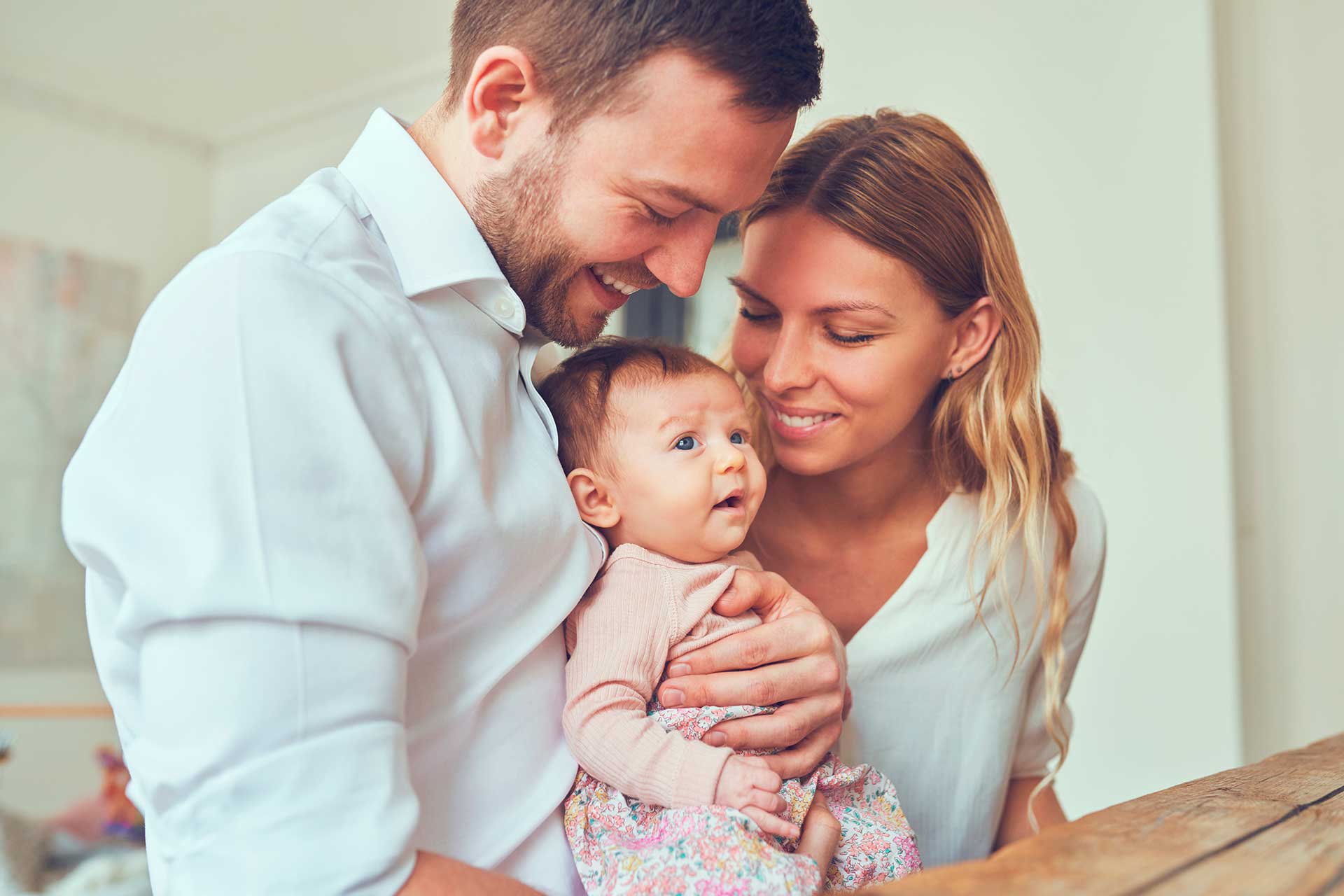 Family choosing to give birth abroad